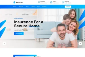 Mua Insurin - Insurance Company HTML Template giá rẻ