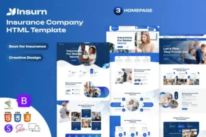 Mua Insurn - Insurance Company HTML Template giá rẻ