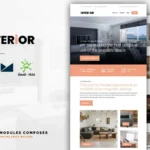 Interior – E-Commerce Responsive Email Template