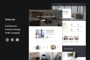 Mua Intervio - Architecture HTML Template giá rẻ