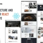 Inteshape – Architecture and Interior React