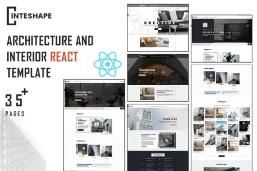 Mua Inteshape - Architecture and Interior React giá rẻ
