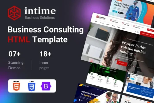 Mua Intime - Business Consulting HTML Template giá rẻ