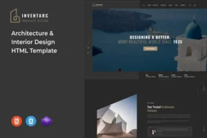 Mua Inventarc - Architecture & Interior HTML Template giá rẻ
