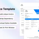 Invoma – Invoice HTML Template