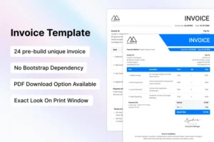 Mua Invoma - Invoice HTML Template giá rẻ