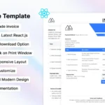 Invoma – Invoice ReactJS Template