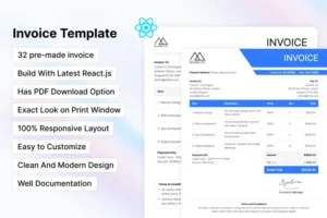 Mua Invoma - Invoice ReactJS Template giá rẻ