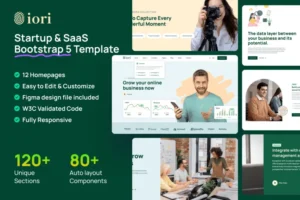 Mua iori - Startup & SaaS Bootstrap 5 Template giá rẻ