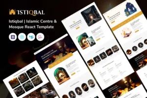 Mua Istiqbal | Islamic Centre & Mosque React Template giá rẻ