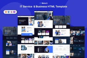 Mua IT Service And Business HTML Template giá rẻ