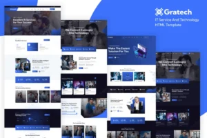 Mua IT Service And Technology HTML Template giá rẻ