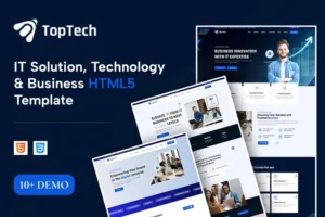 Mua IT Solution, Technology & Consulting HTML Template giá rẻ
