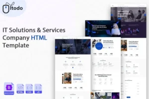 Mua IT Solutions, IT Company and IT Technology HTML giá rẻ