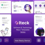 Iteck – Gatsby Software & Technology Template
