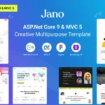 Jano – ASP.Net MVC Creative Multipurpose Template
