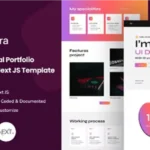 Jara – Personal Portfolio React NextJS Template