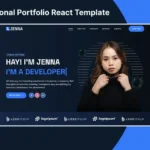 Jenna – Personal Portfolio Template