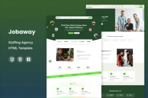 Mua Jobaway - Staffing Agency HTML Template giá rẻ