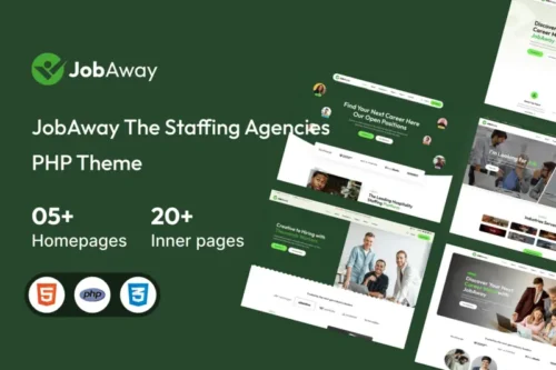 Mua Jobaway - Staffing Agency PHP Template giá rẻ
