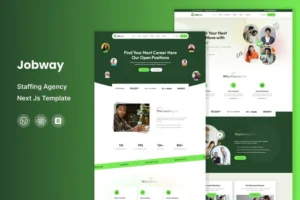 Mua Jobaway - Staffing Agency React Next Js Template giá rẻ