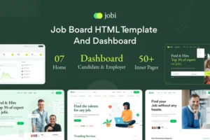 Mua Jobi - Responsive Job Board HTML Template giá rẻ
