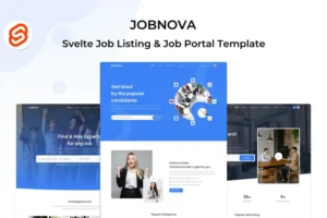 Mua Jobnova - Svelte Job Board & Job Listing Template giá rẻ
