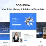 Jobnova – Vue Job Listing & Job Board Template
