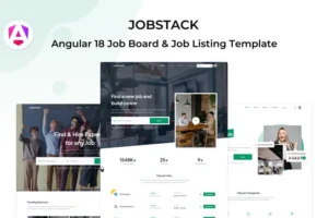 Mua Jobstack - Angular 18 Job Listing Template giá rẻ