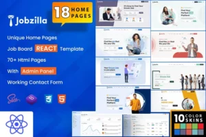 Mua Jobzilla - Job Board React Template giá rẻ