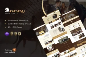 Mua Jocey - Equestrian & Riding Club HTML Template giá rẻ