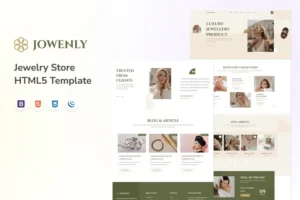 Mua jowenly - Jewelry Store HTML5 Template giá rẻ