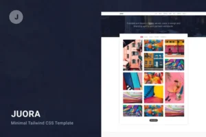 Mua Juora - Minimal Tailwind CSS 3 Template giá rẻ