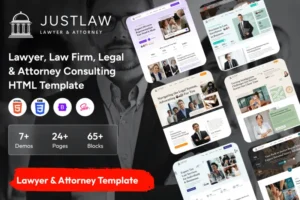 Mua Justlaw -Law firm, Legal & Attorney HTML Template giá rẻ