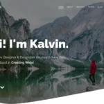 Kalvin – Personal Portfolio Template