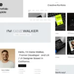 Kane – Personal Portfolio HTML Template