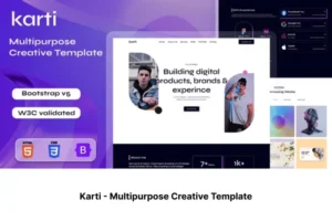 Mua Karti - Multipurpose Creative Template giá rẻ