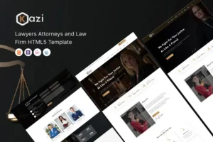 Mua Kazi – Lawyers Attorneys and Law Firm Template giá rẻ