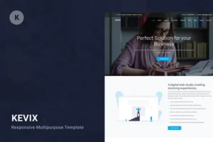 Mua Kevix - Responsive Multipurpose Template giá rẻ