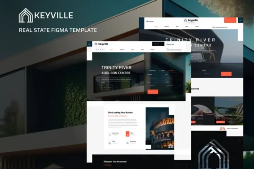 Mua keyville- Real State PSD Template giá rẻ
