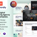 Keywordly | Digital Marketing Agency HTML Template