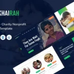 Khairah – Charity Nonprofit HTML5 Template