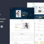Kieran – One page Portfolio HTML Template