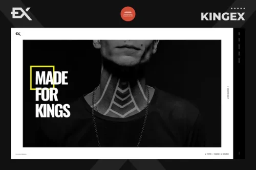 Mua Kingex - Creative Portfolio Template giá rẻ