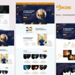Koni – Construction HTML Template