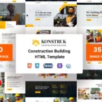 Konstruk – Construction HTML Template