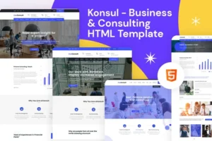 Mua Konsul - Business & Consulting HTML Template giá rẻ