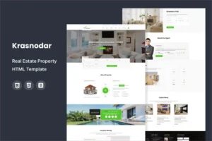Mua Krasnodar | Real Estate Property HTML5 Template giá rẻ