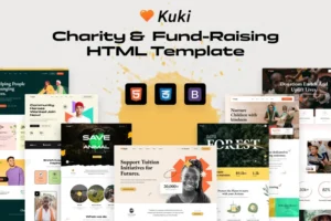 Mua kuki - Charity & Nonprofit HTML5 Template giá rẻ