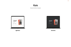 Mua Kura - Personal Portfolio Vuejs Template giá rẻ